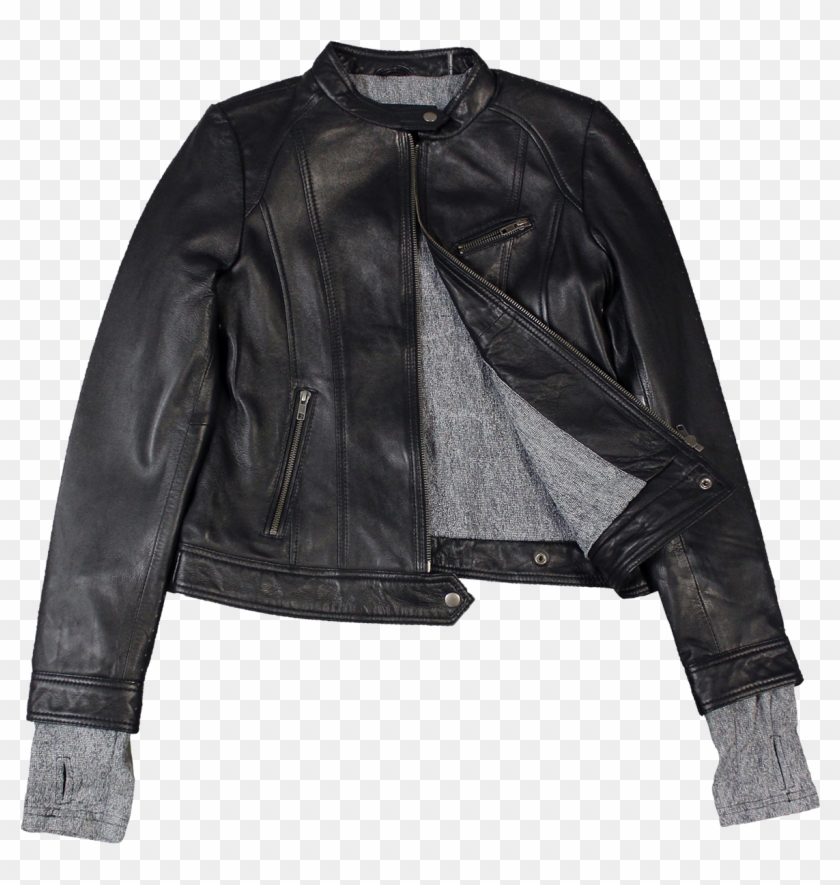Leather Jacket Ladies Png Image With Transparent Background - Clear Background Leather Jacket Clipart #1975803