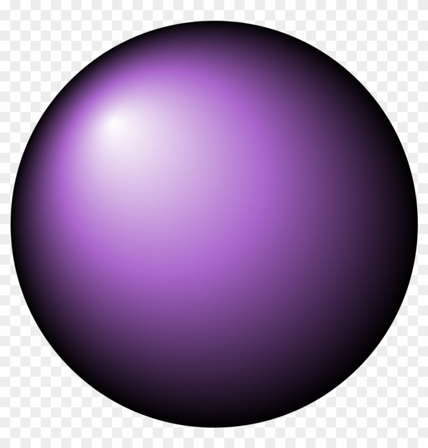 File - Purple Pog - Svg - Purple Sphere Png Clipart