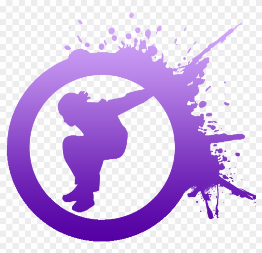 Free Circle Download Clip Art On - Parkour Logo Circle - Png Download