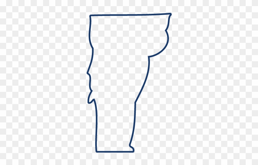 Vermont - State Of Vermont Outline Clipart #1977665