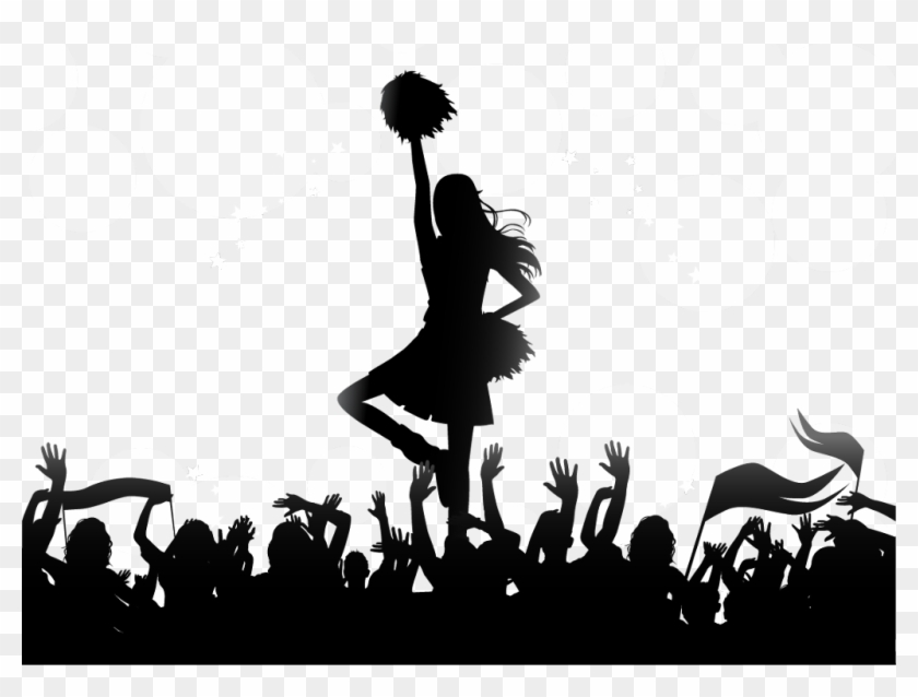 #siluette #interesting #sccheerleader #cheerleader - Cheerleaders Vector Png Clipart