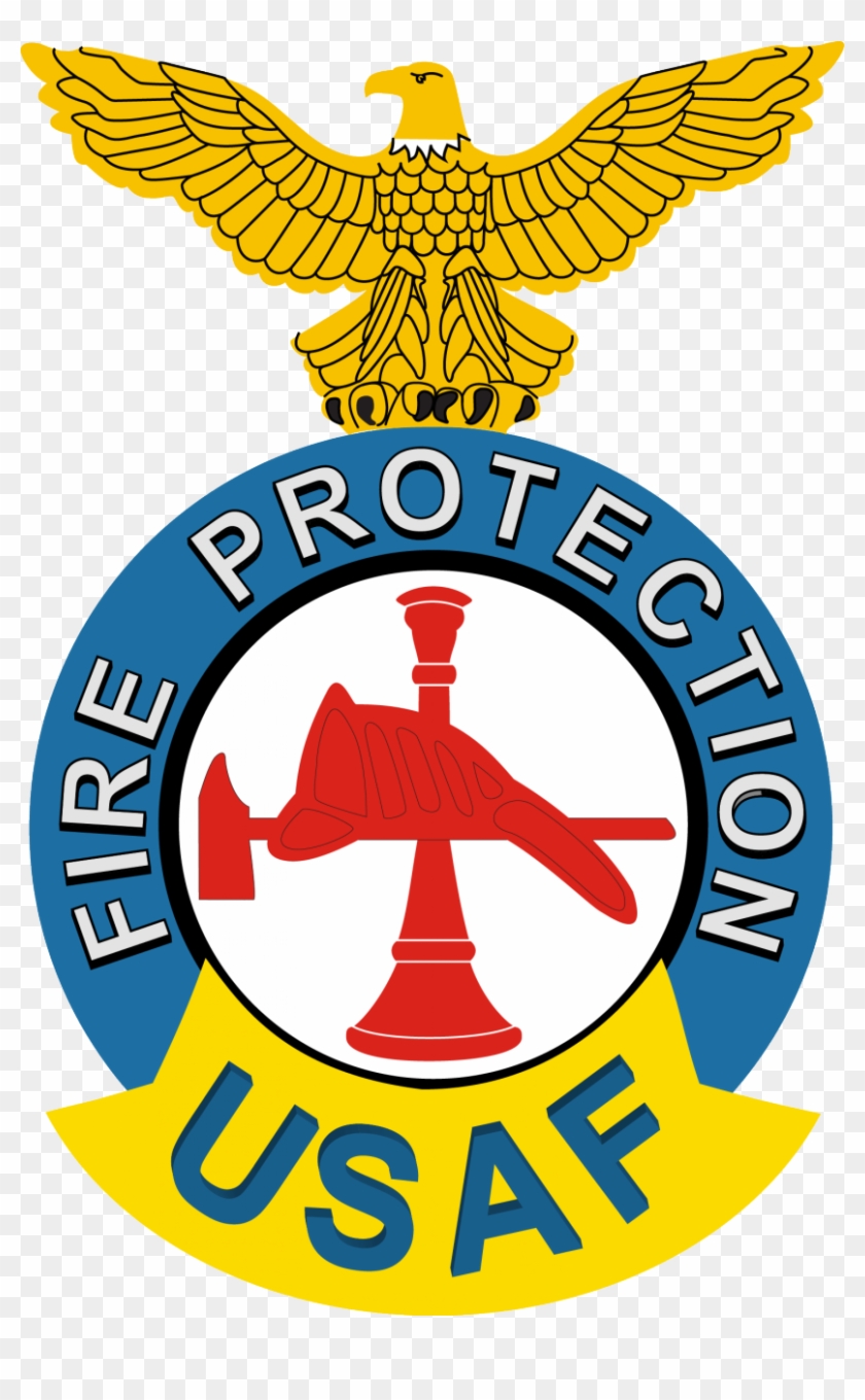 Categories - Us Air Force Fire Badge Clipart #1978752