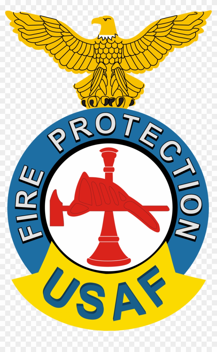 Categories - Us Air Force Fire Badge Clipart