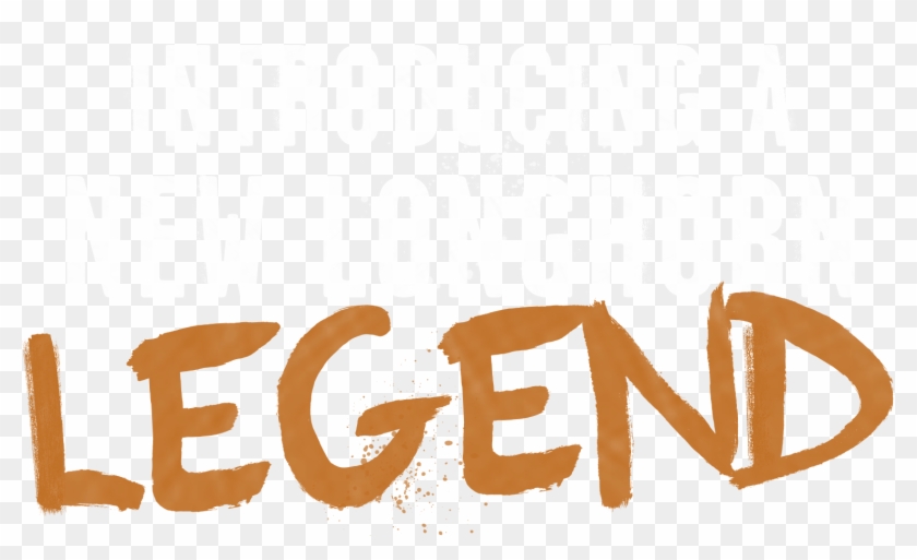 Introducing A New Longhorn Legend - Calligraphy Clipart #1978964