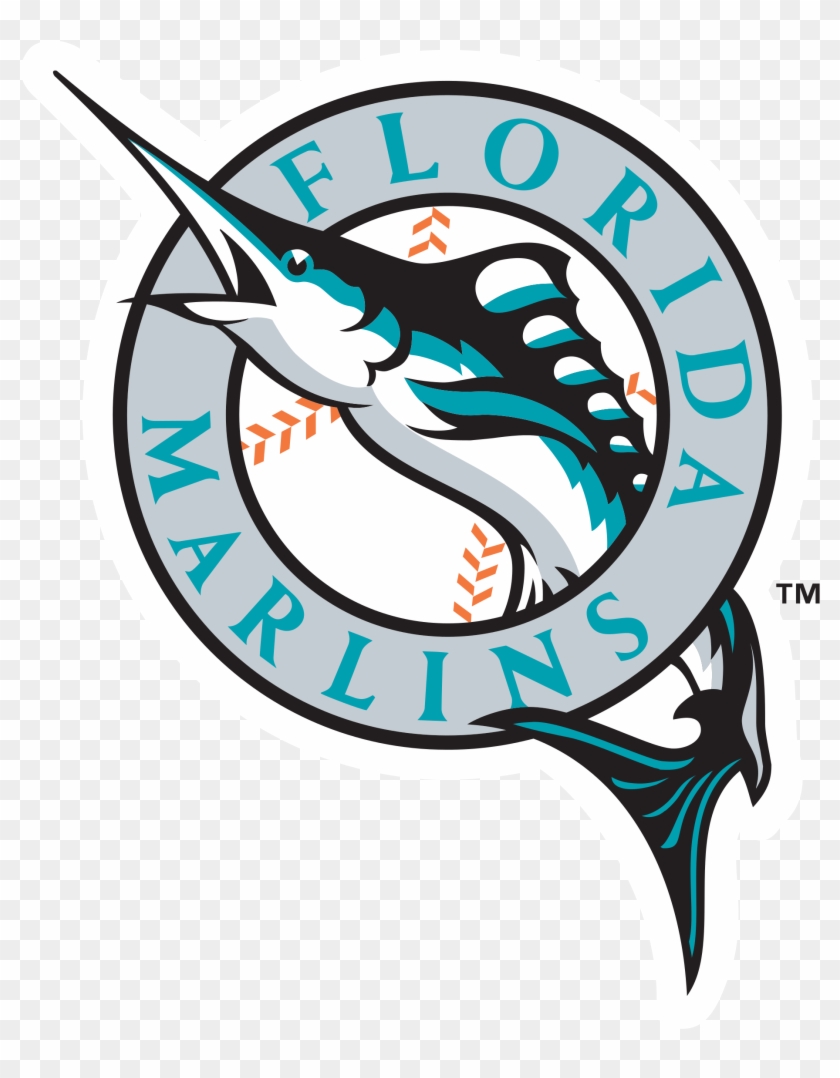 History Of The Miami Marlins, Wikipedia - Florida Marlins Logo Png Clipart #1979120