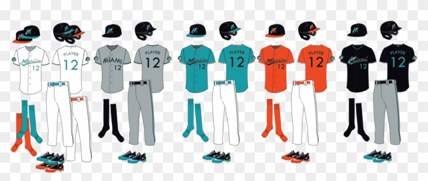 Barreto Marlinsuniform - Miami Marlins Uniform Concept Clipart #1979259