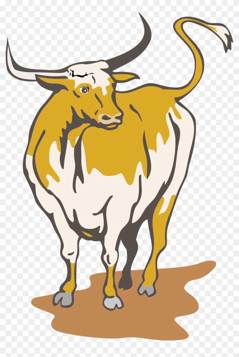 Clip Art Download Longhorn English Royalty Free Clip - Clipart Longhorn - Png Download
