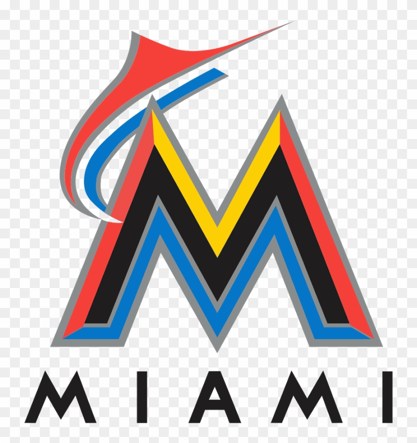 Miami Marlins Vector Logo - Mlb Miami Marlins Logo Clipart #1979470