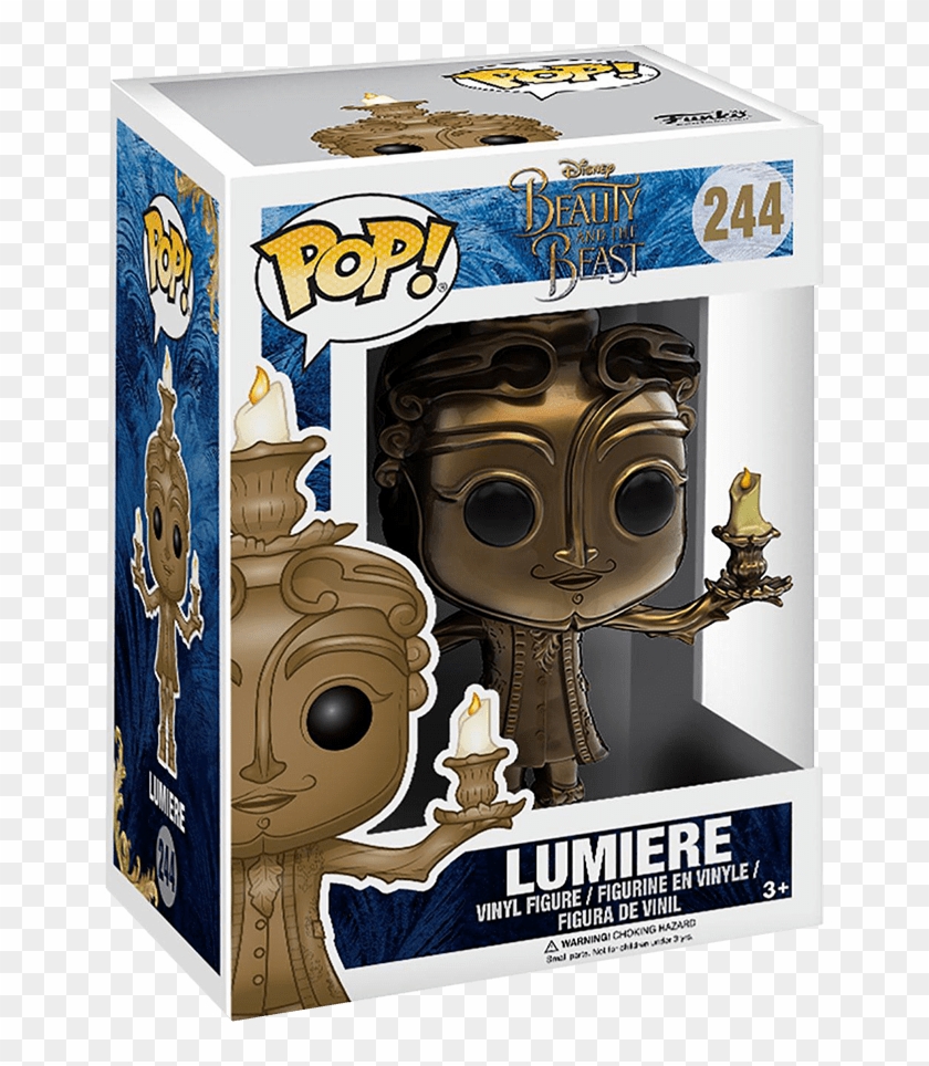 Funko Pop Disney Beauty And The Beast Lumiere Live - Figurine Pop Beauty And The Beast Clipart #1980767