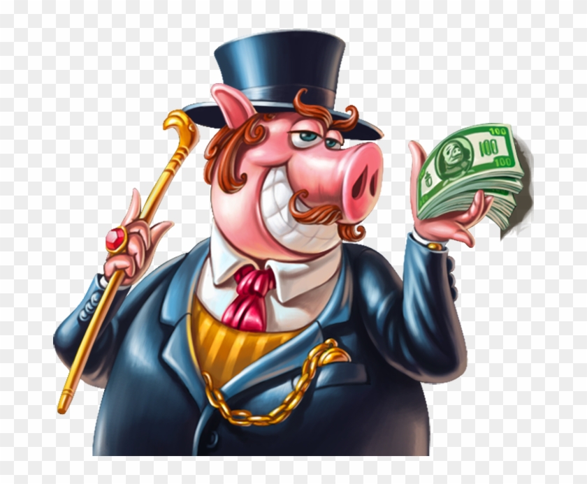 Discover Ideas About Games To Play - Piggy Riches Slot Clipart #1980975