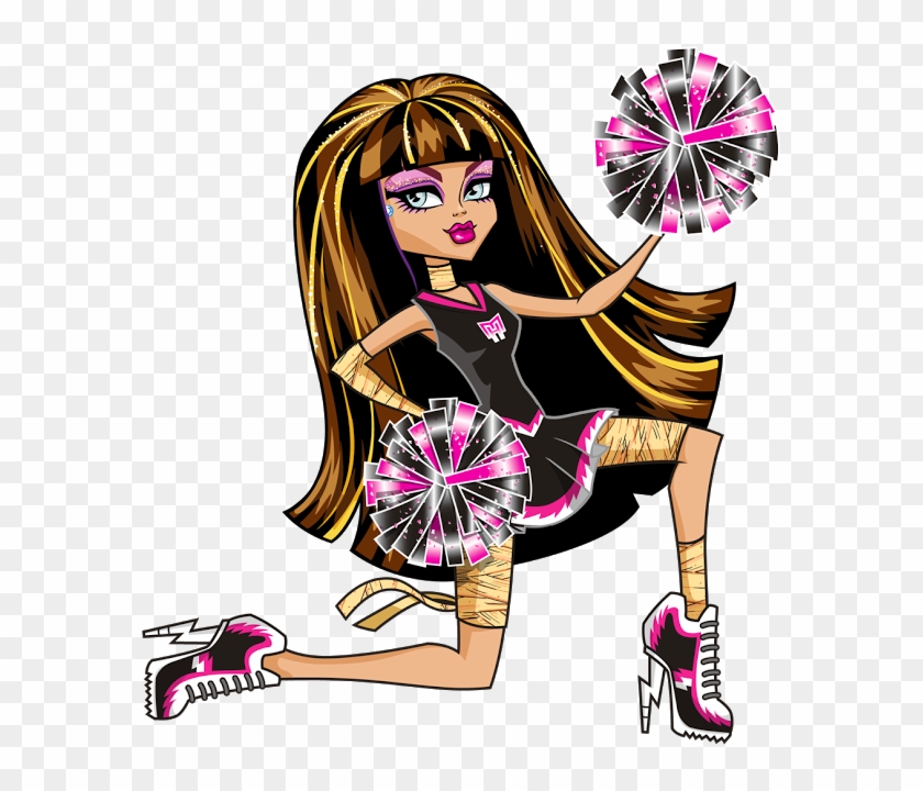 Monster High Roxy&trade Png De Las Monstritas Clipart - Monster High Cleo Fearleading Transparent Png