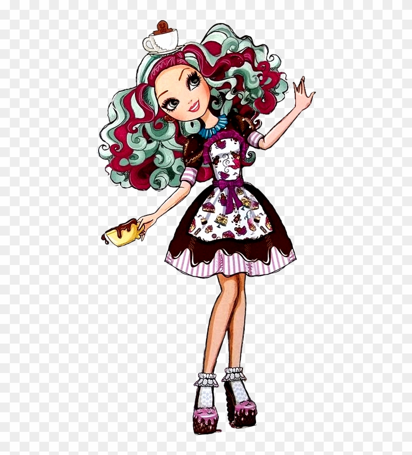 Ooak, Monster High, Dolls, Bratz - Da Ever After High Madeline Clipart