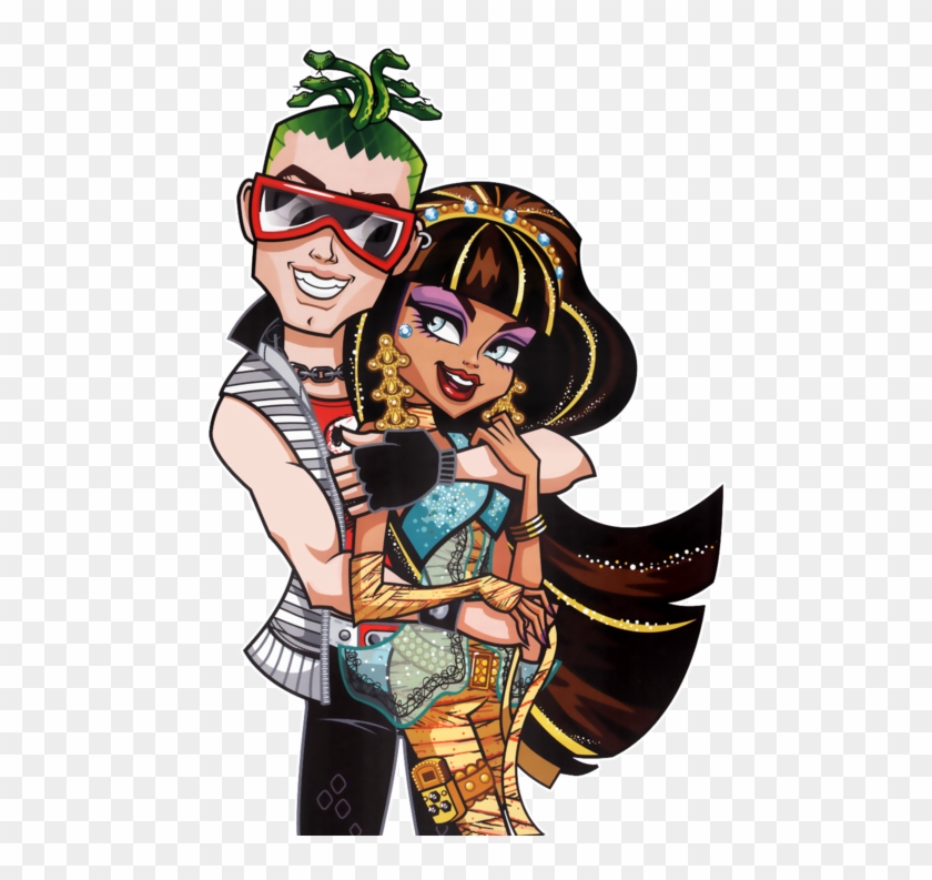 37 Images About Monster High On We Heart It - Monster High Cleo E Deuce Clipart