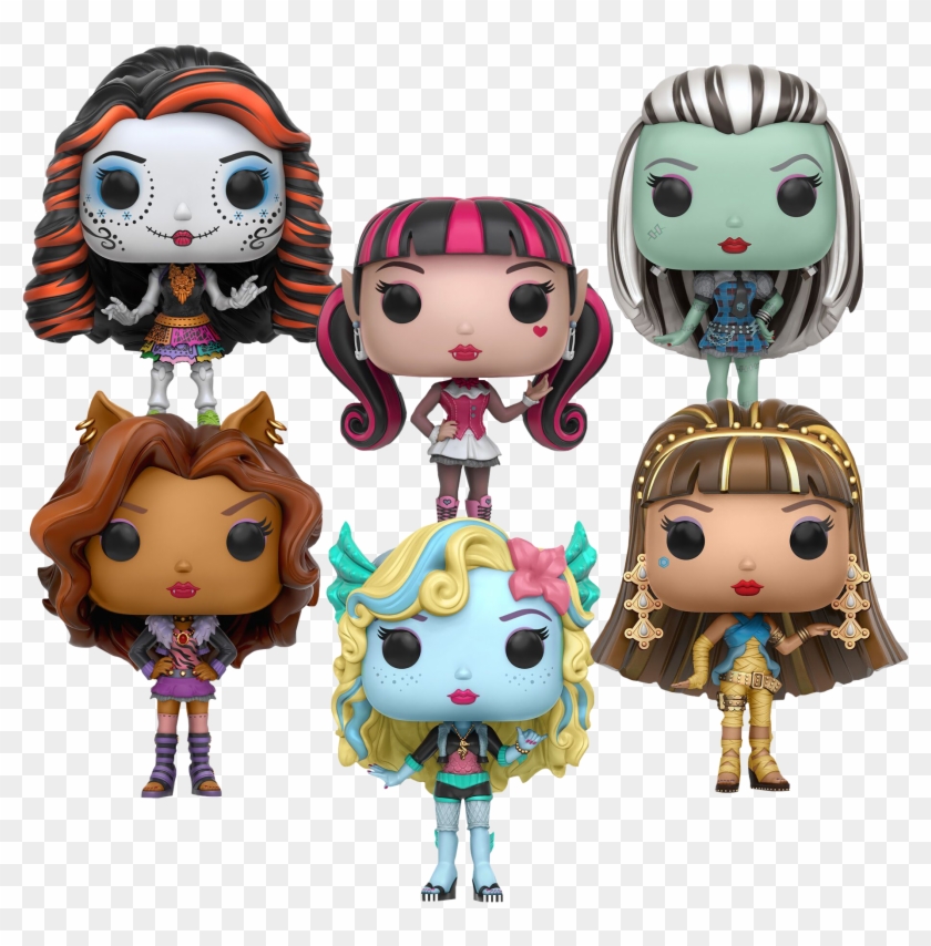 Welcome To Monster High Pop Vinyl Figure Bundle Clipart #1981379