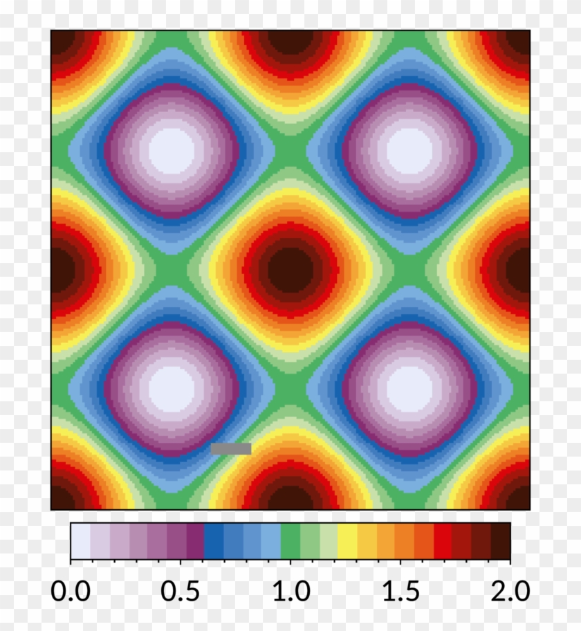 Map In Discrete Rainbow Scheme With 23 Colours Clipart