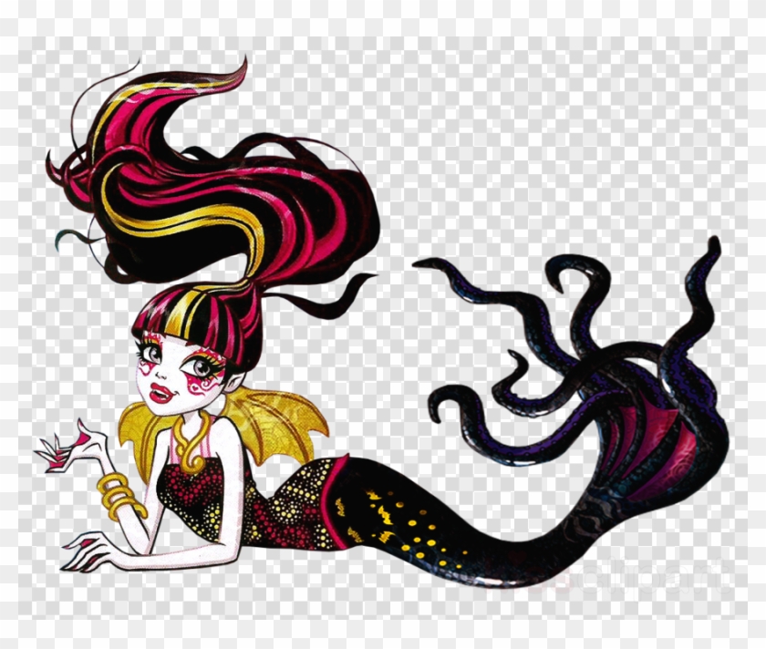 Draculaura Great Scarrier Reef Clipart Draculaura Monster - Png Download