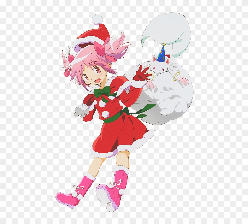 Transparent Madoka And Kyuubey For Your Blog Happy Clipart #1981804