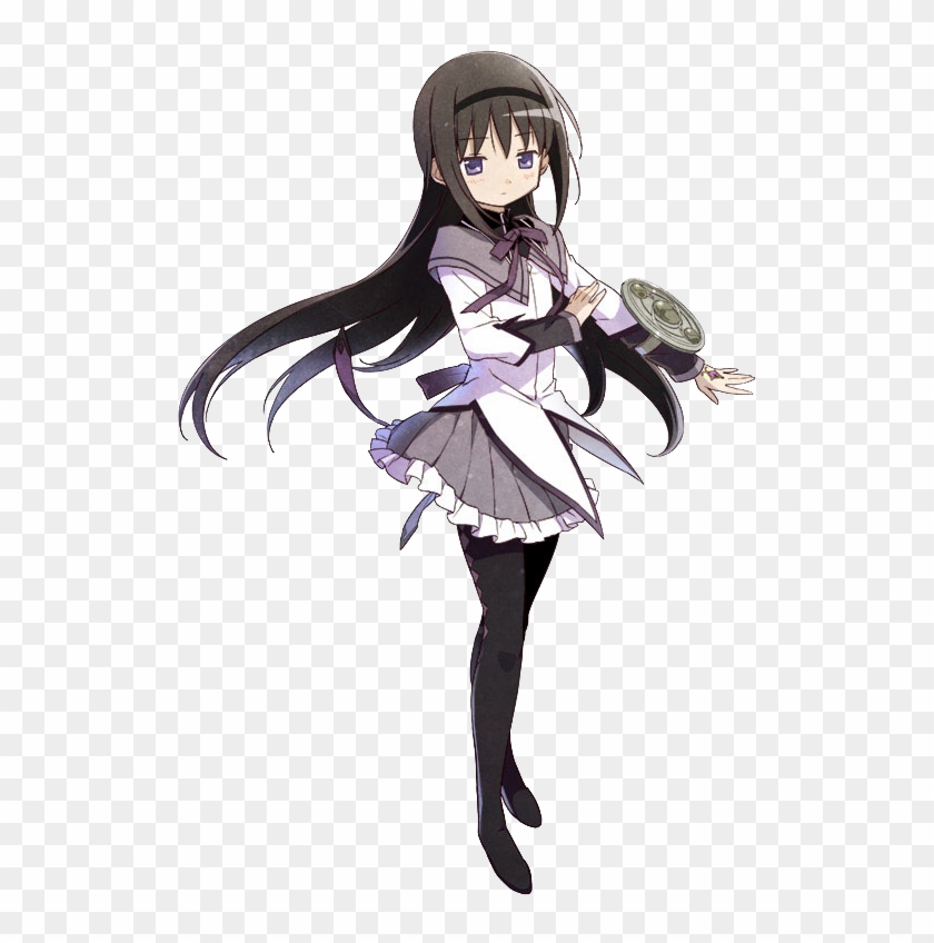 Puella Magi Madoka Magica In A Nutshell - Homura Akemi Magical Girl Clipart