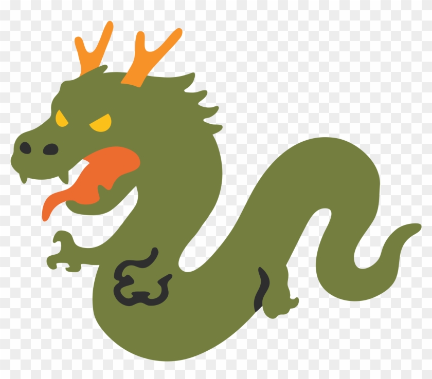 Emoji Dragon , Png Download - Dragon Emoji Clipart #1982111