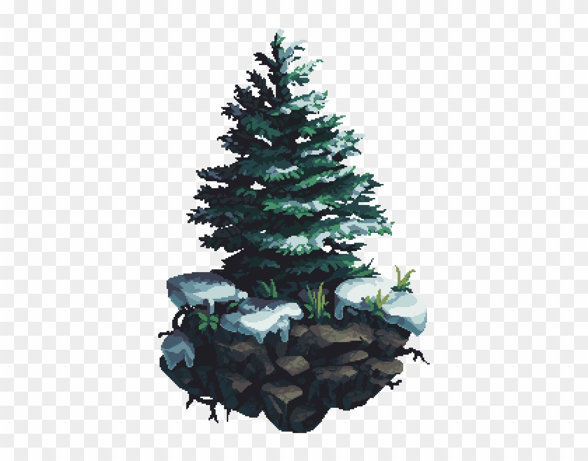 Retronator // Pixel Joint Top Pixel Art December 2015 - Christmas Tree Clipart