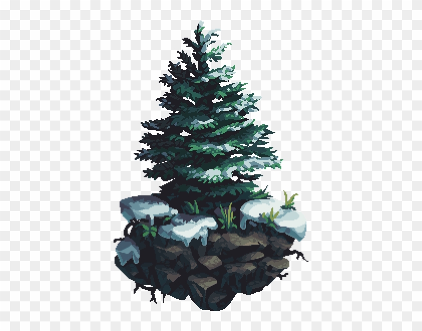 Retronator // Pixel Joint Top Pixel Art December 2015 - Christmas Tree Clipart #1983126