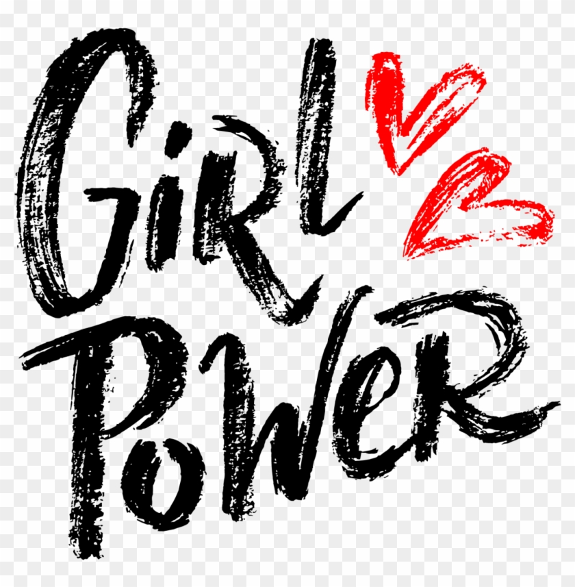 La - Girl Power Letras Clipart