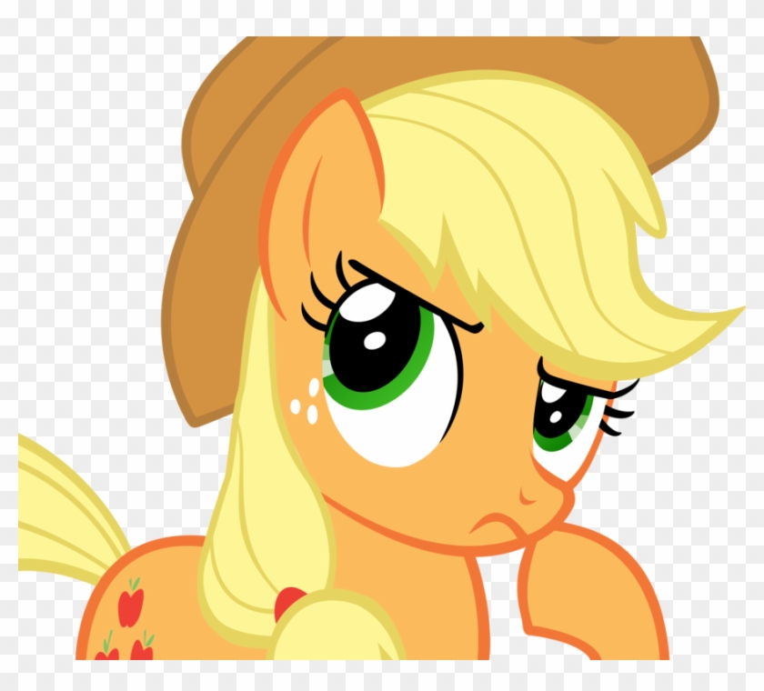 Fanmade Applejack Hmm Nah By Flamp1 - Nombre De La Pony Vaquera Clipart