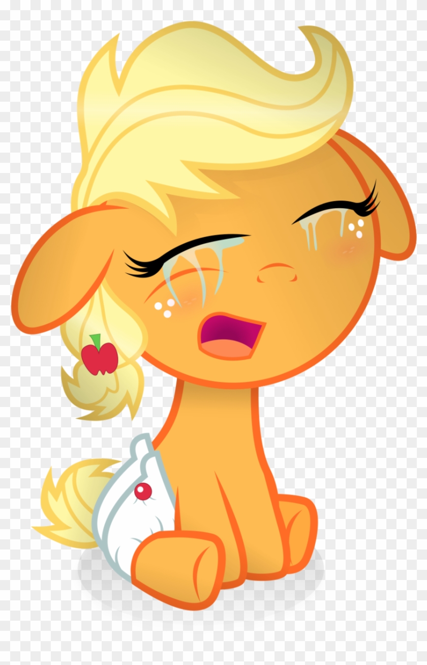 Applejack Pony Coloring Page - My Little Pony Applejack Baby Clipart