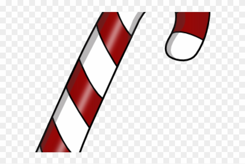 Candy Cane Clipart Criss Crossed - Png Download #1983726