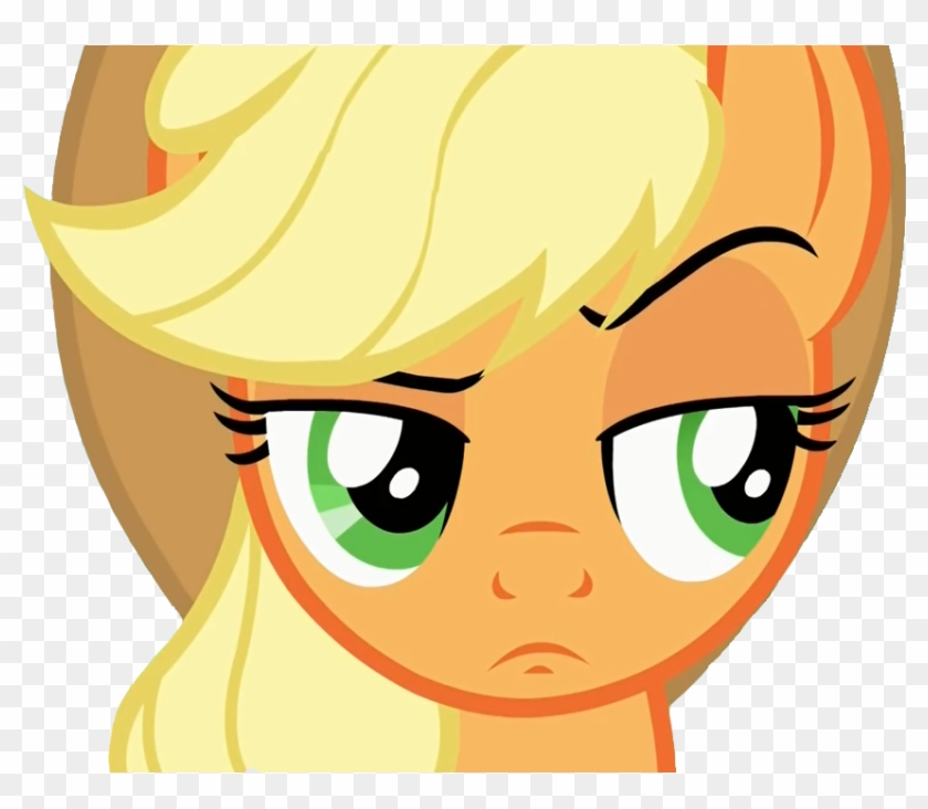 981 X 700 9 - Applejack Eyebrow Clipart #1983790