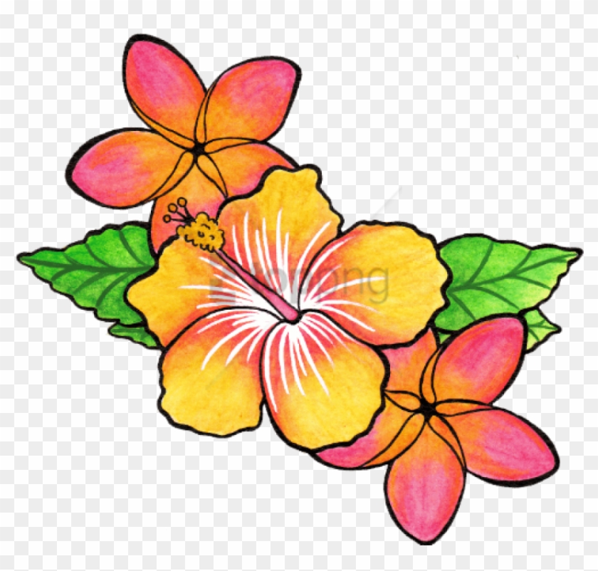 Free Png Color Tattoo Png Png Image With Transparent - Flower Hd Tatoo Png Clipart
