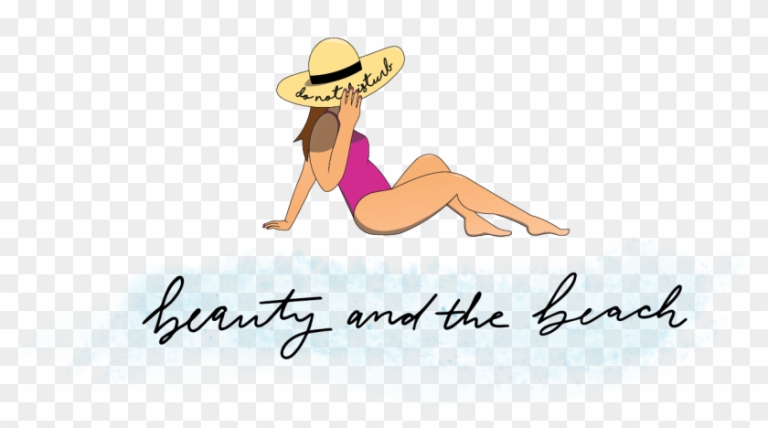 Beauty And The Beach - Cartoon Clipart #1983995