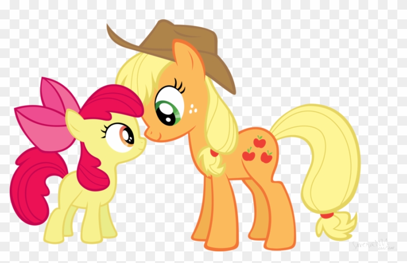 Equestria Daily Settings - Mlp Applejack And Applebloom Clipart