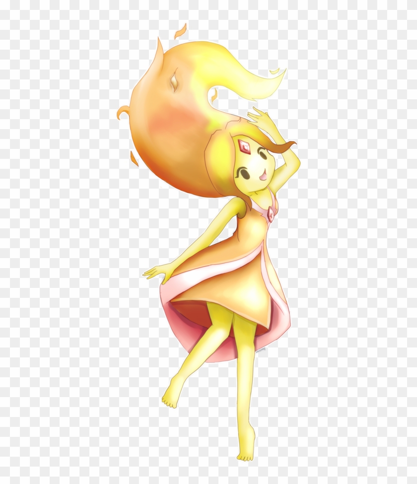 Marceline The Vampire Queen Finn The Human Flame Princess - Adventure Time Chibi Flame Princess Clipart