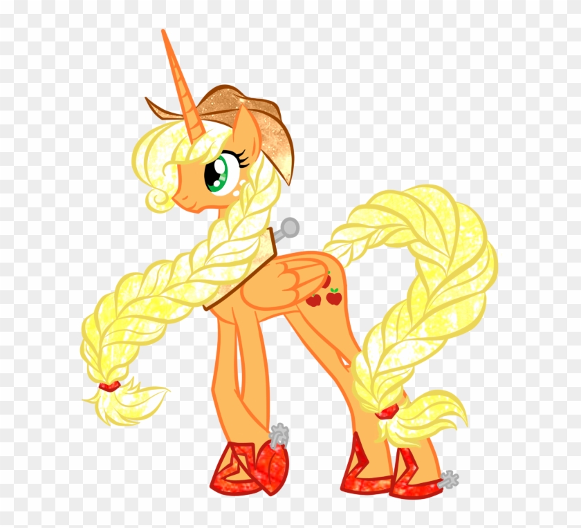 620 X 700 7 - My Little Pony Princess Applejack Clipart #1984190