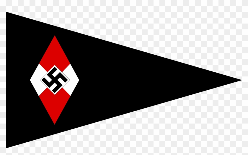 Allgemeiner Bdm Und Jm-wimpel - Hitler Youth Clipart #1984537