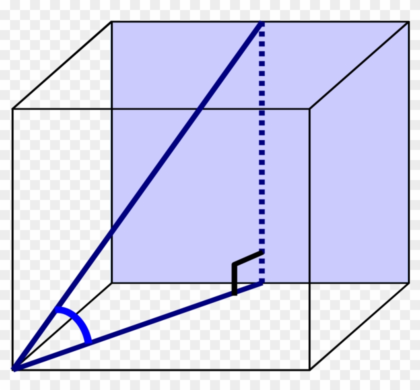 Angle Between The Diagonal Base - Base Diagonal Clipart #1984573