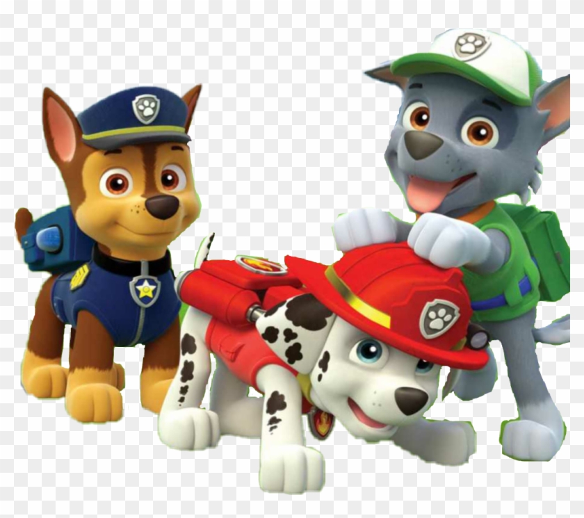Chase Marshall Rocky - Chase Paw Patrol Png Clipart #1984576