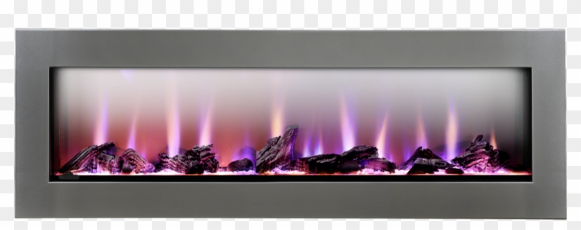 Clearion See Thru Electric Fireplace - Flame Clipart