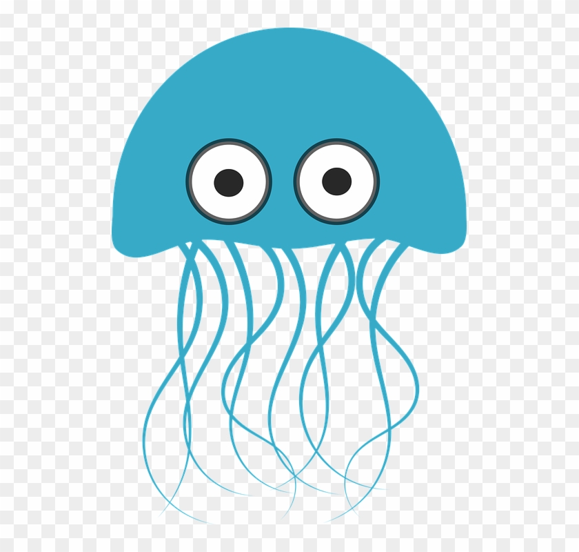 Jelly Fish Cartoon Clipart