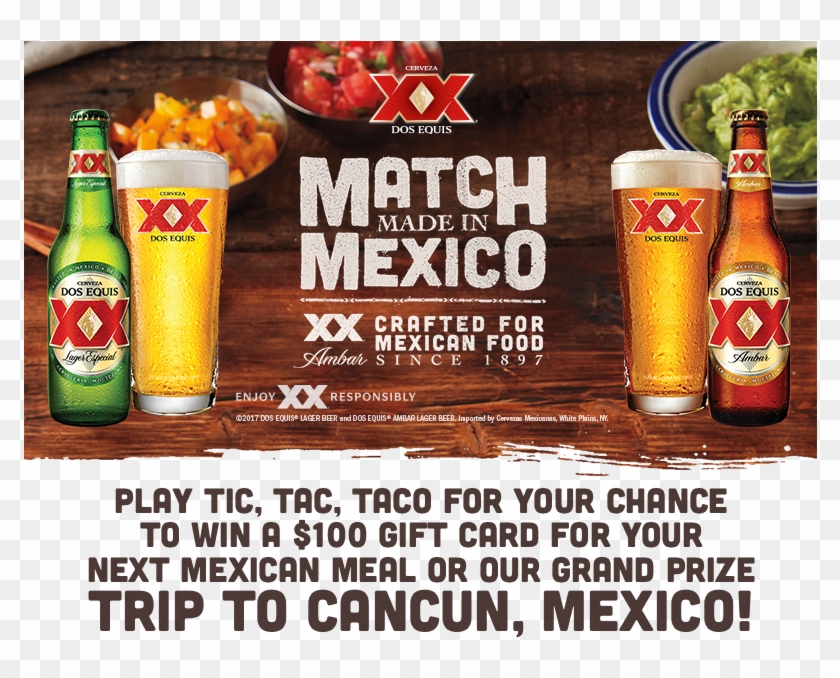 Dos Xx Dos Equis Lager 4pk 16oz Cans , Png Download Clipart