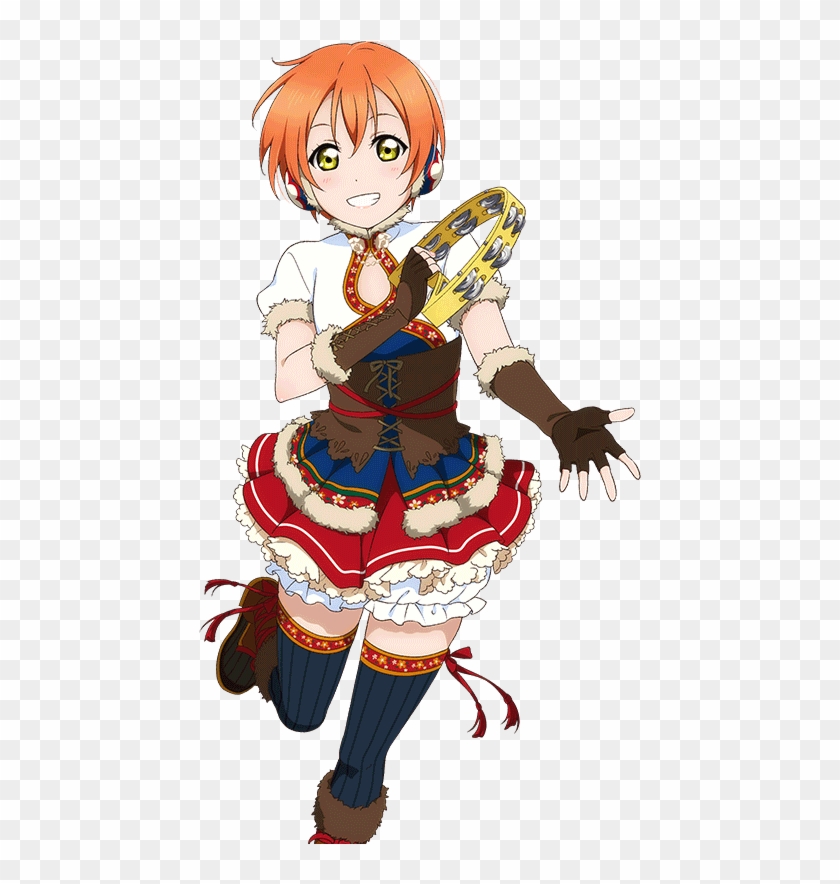 Rin Hoshizora Snowy Mountain , Png Download - Snowy Mountain Set Llsif Clipart