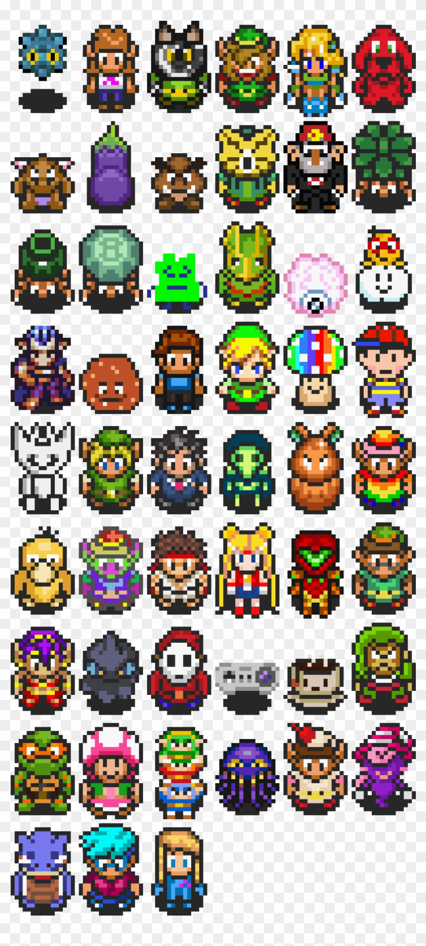 Link Sprite Options - Link To The Past Randomizer Sprites Clipart