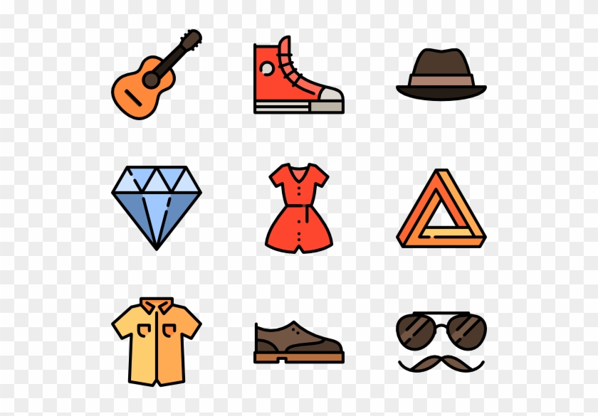 Hipster Style - Iconos Hipsters Png Clipart #1985657