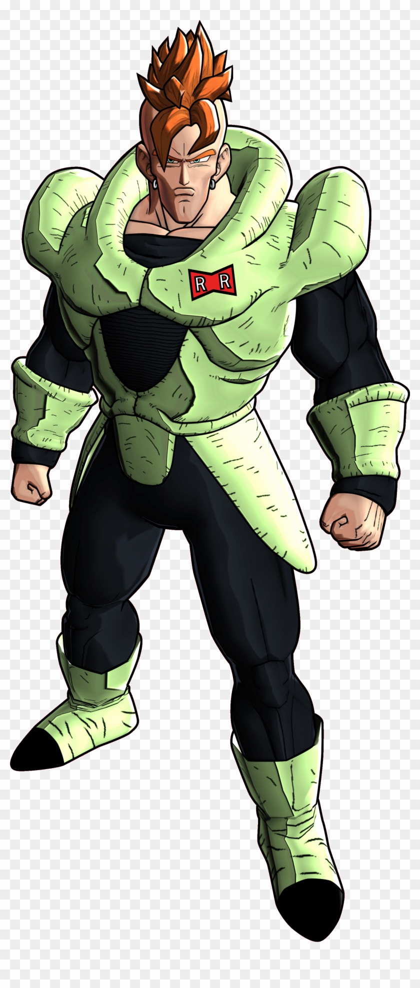 Android16 Battle Of Z Render - Dragon Ball Fighterz Render Clipart #1986115