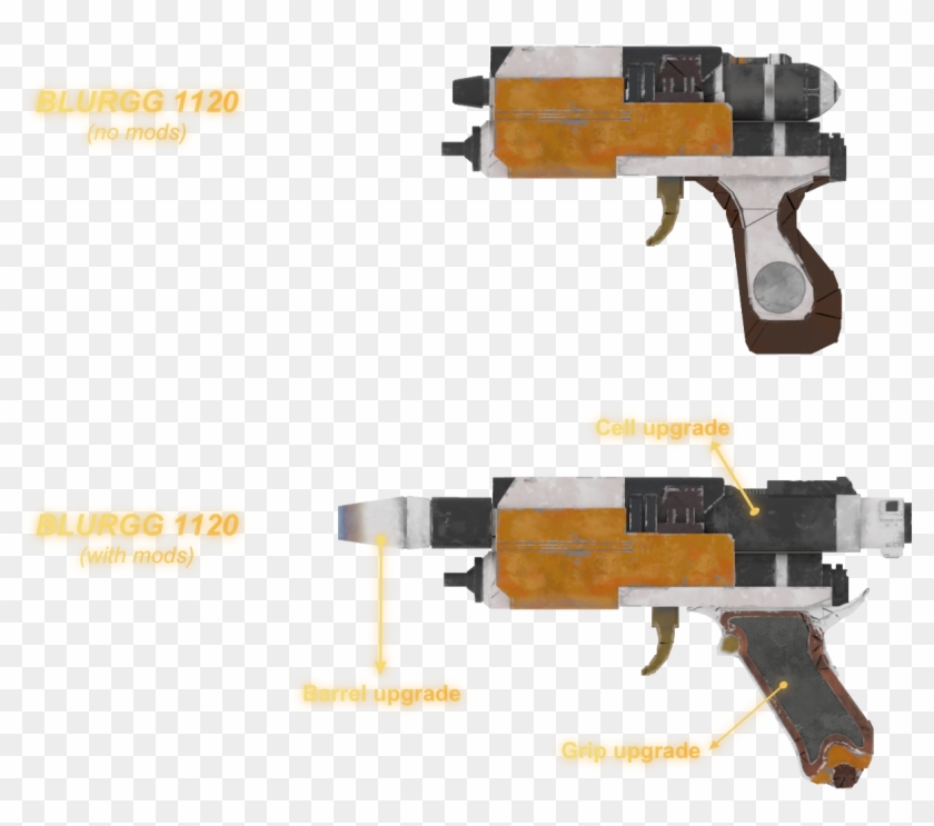 Weapon Modifications In Star Wars Battlefront Ii - Trigger Clipart #1986293