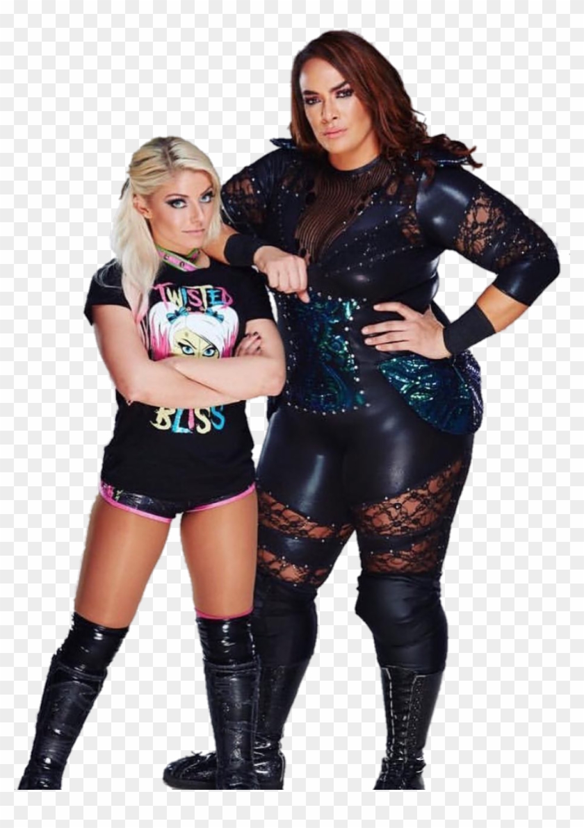 #alexabliss #niajax #wwe #wwewomen #wwediva #wwedivas - Alexa Bliss Nia Jax 2018 Clipart