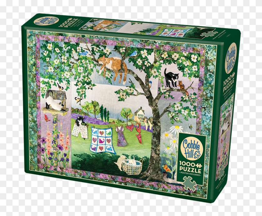 Cobble Hill Puzzle Featuring Mckenna Ryan's Wind In - Wind In The Whiskers Cobble Hill Clipart