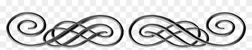 Page Break - Guld Krumelur Clipart