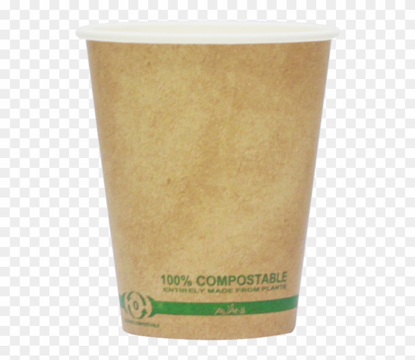 Brown Coffee Cup With Cornstarch Lining - Avani Coffee Cup Clipart #1986591